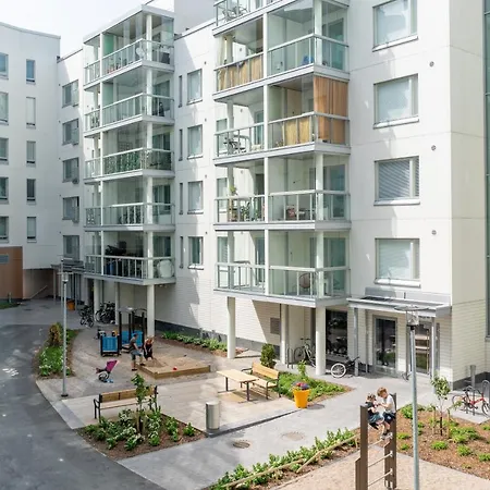 Lägenhet Brand New Stylish Studio - Free Parking! Helsingfors